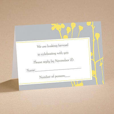 Flower Child - Response Card and Envelope