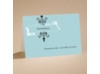 Embraced (Aqua) - Note Card and Envelope