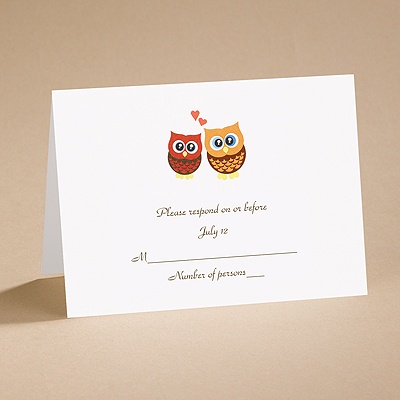 Who's in Love? - Respond Card and Envelope