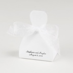White Gown Favor Boxes