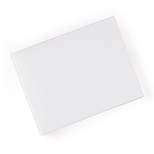 Personalized White Satin Guest Book