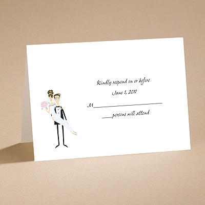 Runway - Respond Card and Envelope