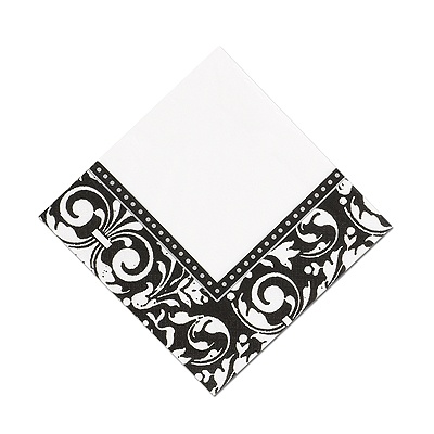 Blank Formal Affair Damask Dinner Napkin