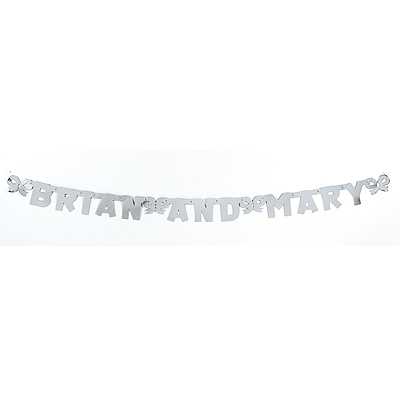 Silver Custom Banner