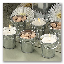 Mini Galvanized Buckets