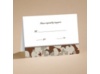 Hunt for Love - Brown Camouflage - Ecru Response Folder and Envelope