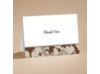 Hunt for Love - Brown Camouflage - Ecru Thank You Folder and Envelope