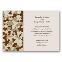 Hunt for Love Invitation - Brown Camouflage