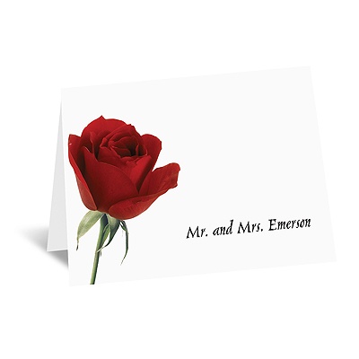 Rose Red - Note Folder and Envelope