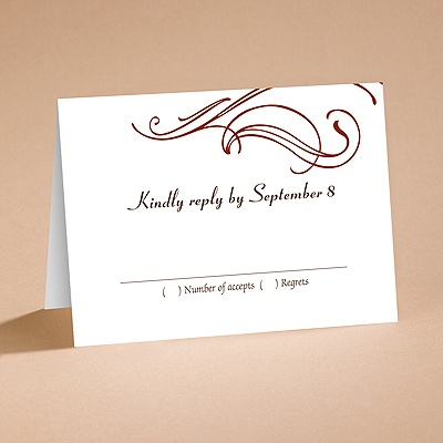 Love is in the Wind - Respond Folder and Envelope