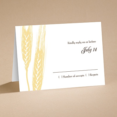 Bountiful Harvest - Respond Folder and Envelope