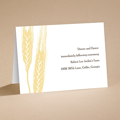 Bountiful Harvest - Reception Folder