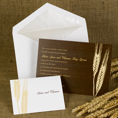 Nature Wedding Invitations on Home    Wedding Invitations    Nature Wedding Invitations    Bountiful