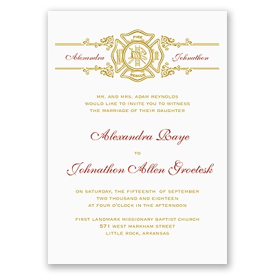 Rescued by Romance Invitation