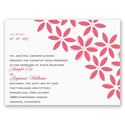 Little Posies - Petite Invitation
