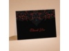 Dramatic Black - Thank You Folder with Verse and Envelope