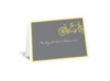 Bicycle Built for Two - Yellow - Note Card and Envelope