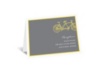 Bicycle Built for Two - Yellow - Reception Card