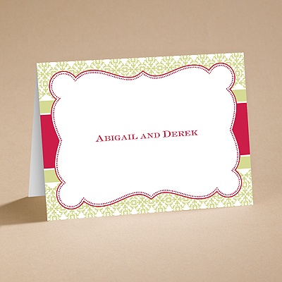 Modern Vintage - Rooster Design - Note Folder and Envelope