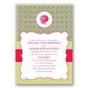 Modern Vintage - Clover Design - Invitation