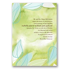 Watercolor Whimsy - Invitation