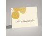 Fall Leaves - Thank You Card and Envelope