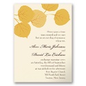 Fall Leaves - Invitation