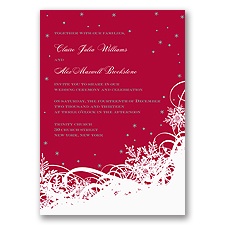 Snow-Covered - Invitation