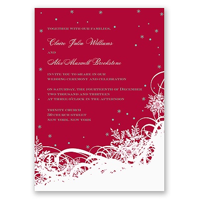 Snow-Covered - Invitation