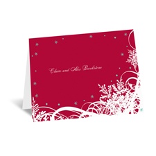 Snow-Covered - Note Card and Envelope
