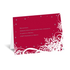 Snow-Covered - Reception Card