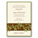 Band of Leaves - Green - Invitation