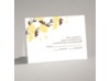 Golden Fall Flowers - Response Card and Envelope