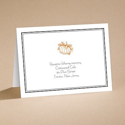 Pumpkin Spice - Reception Folder