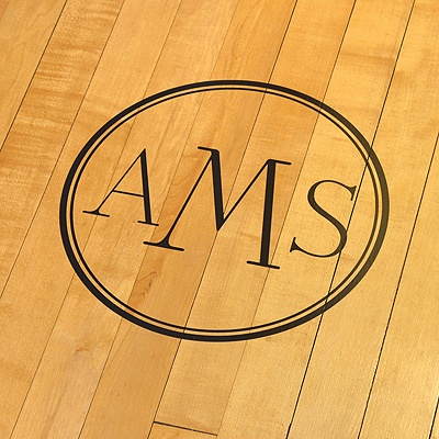 Monogram and Circle Wedding Art