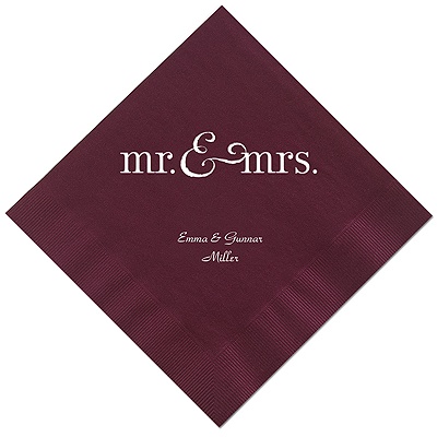 Cranberry Dinner Napkin