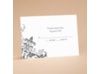 Flourishes - Black - Respond Card and Envelope