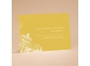 Flourishes - Gold - Respond Card and Envelope