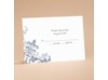 Flourishes - Slate Grey - Respond Card and Envelope