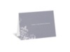 Flourishes - Slate Grey - Note Card and Envelope