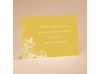 Flourishes - Gold - Reception Card