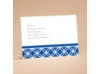 Brilliant Blue - Reception Card