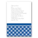 Brilliant Blue - Invitation