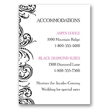 Heart Beats - Accommodations Card