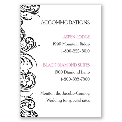 Heart Beats - Accommodations Card