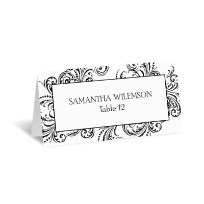 Heart Beats - Escort Card