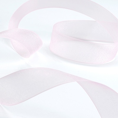 Sheer Ribbon - 25 Yards - Pink