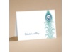 Exotic Peacock - Note Card and Envelope