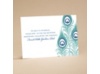 Exotic Peacock - Reception Card