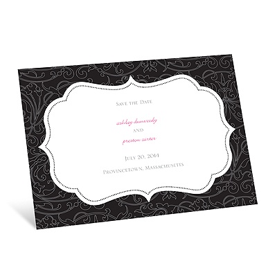 Vintage Wedding Save  Dates on Home    Save The Dates    Black And White Save The Dates    Vintage